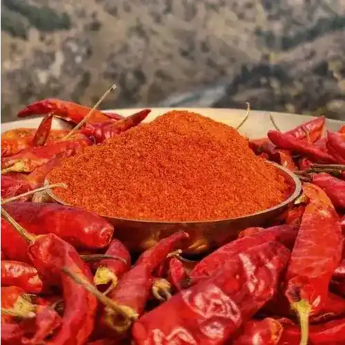 Bird-Eye Chilli Powder - Fiery Heat Spice - Herbuno