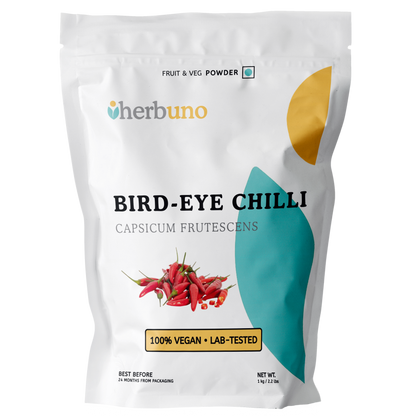 Bird-Eye Chilli Powder - Fiery Heat Spice - Herbuno