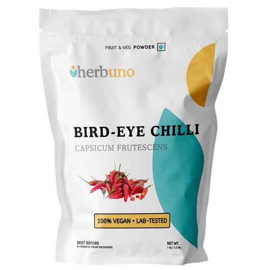 Bird-Eye Chilli Powder - Fiery Heat Spice - Herbuno