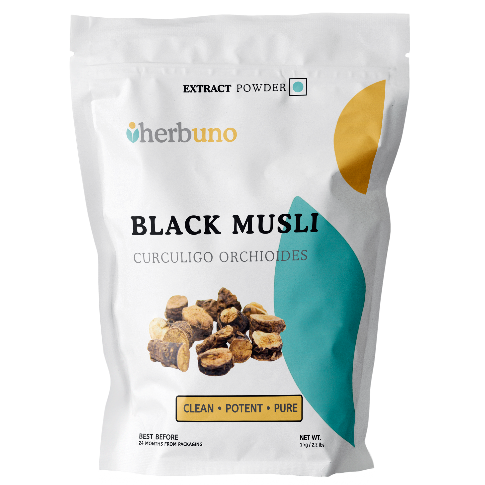 Black Musli (Curculigo Orchioides) Extract Powder - Herbuno