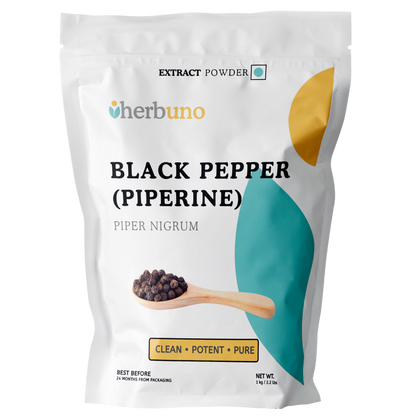 Black Pepper Extract Powder with Piperine - Herbuno