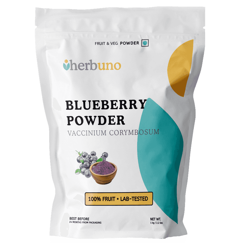 Blueberry Powder - Natural Antioxidant Supplement - Herbuno
