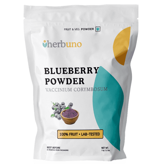 Blueberry Powder - Natural Antioxidant Supplement - Herbuno