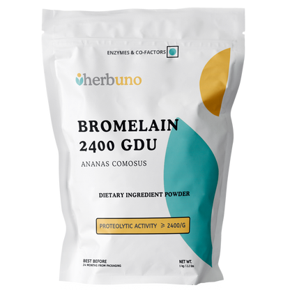 Bromelain Powder 2400 GDU - Herbuno