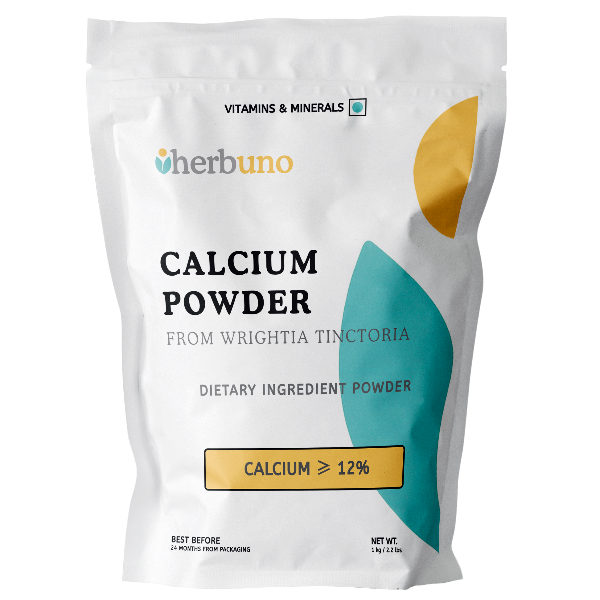 Calcium (12%) — from Wrightia tinctoria - Herbuno