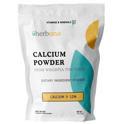 Calcium (12%) — from Wrightia tinctoria - Herbuno