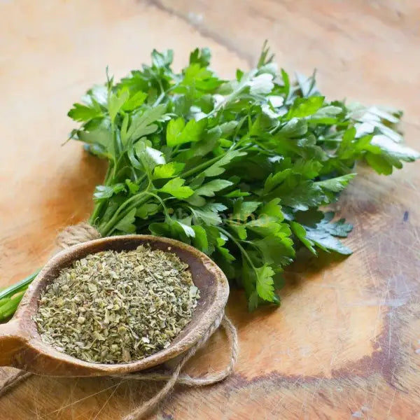 Dehydrated Parsley - Petroselinum crispum - dried herbs