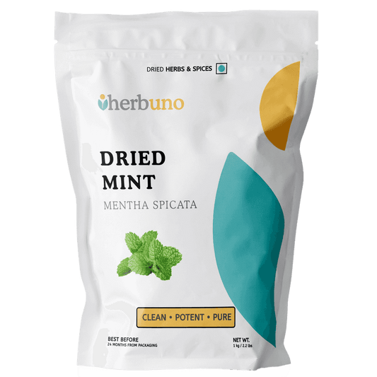 Dehydrated Mint Leaves for Culinary Use - Herbuno