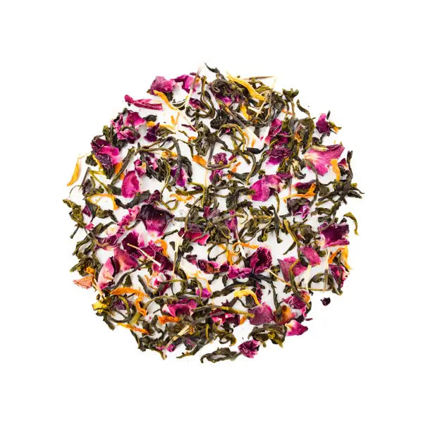 Exotic Rose Green Tea - herbal tea