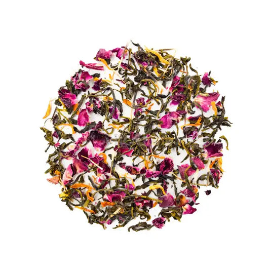 Exotic Rose Green Tea - herbal tea