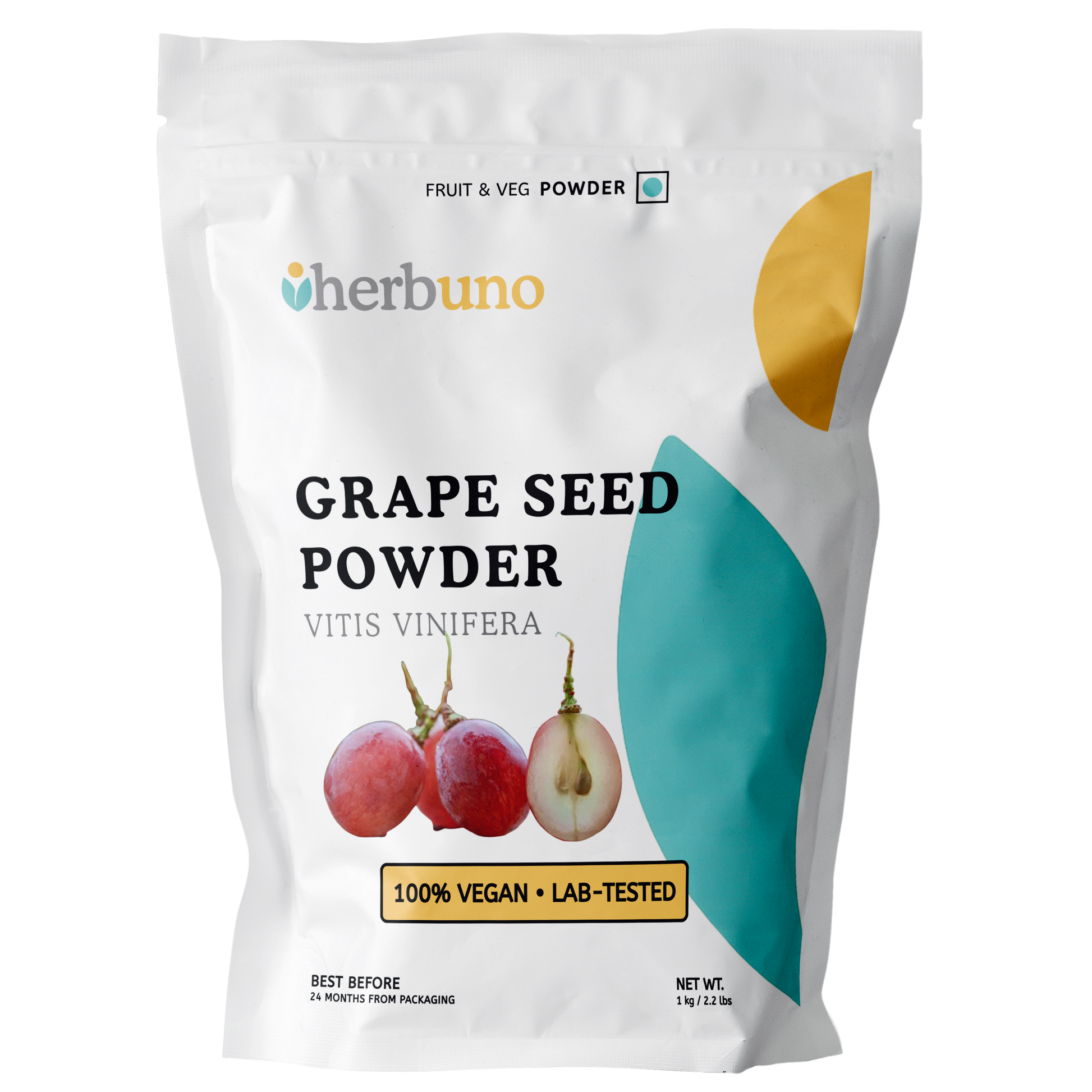 Organic Grape Seed (Vitis vinifera) Powder - Herbuno.Com