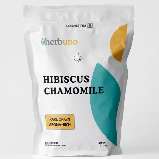 Hibiscus Chamomile Green Tea Herbuno