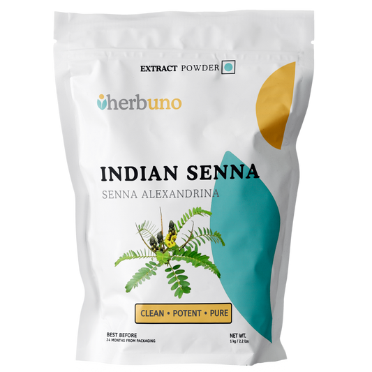 Senna Extract Powder 20% Sennosides - Herbuno