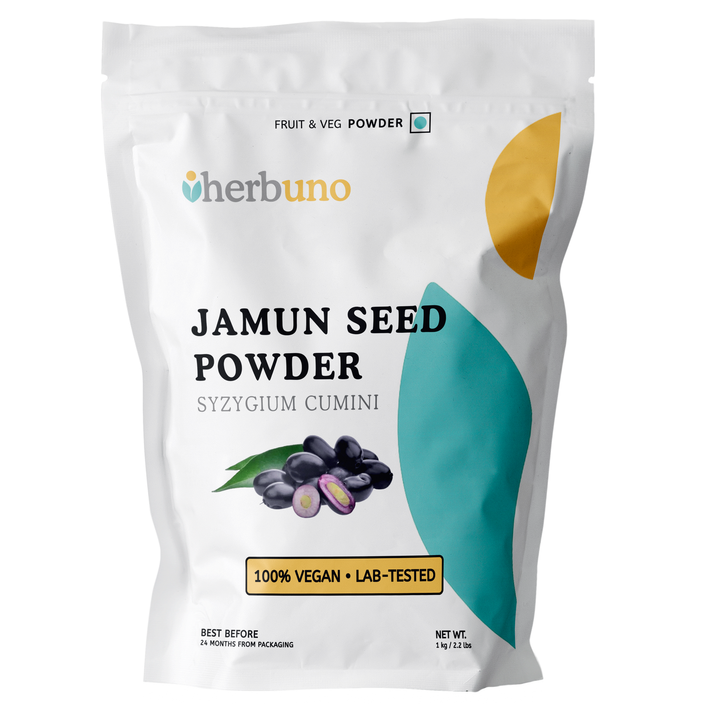 Organic Jamun Seed Powder - Herbuno.Com