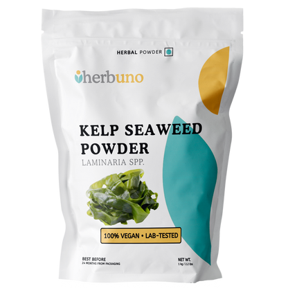 Organic Kelp (Laminaria spp.) Seaweed Powder - Herbuno.Com