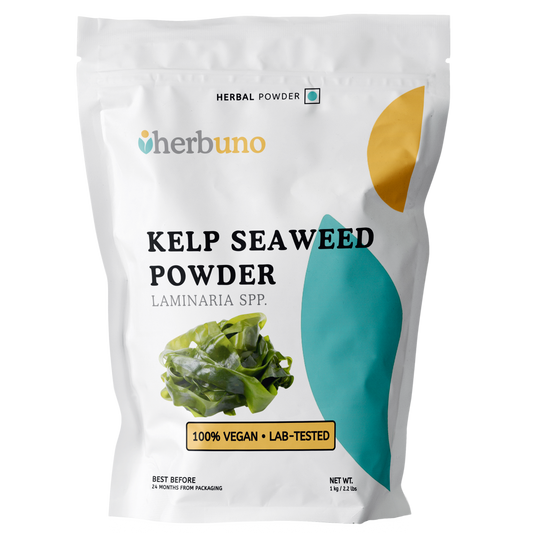 Organic Kelp (Laminaria spp.) Seaweed Powder - Herbuno.Com