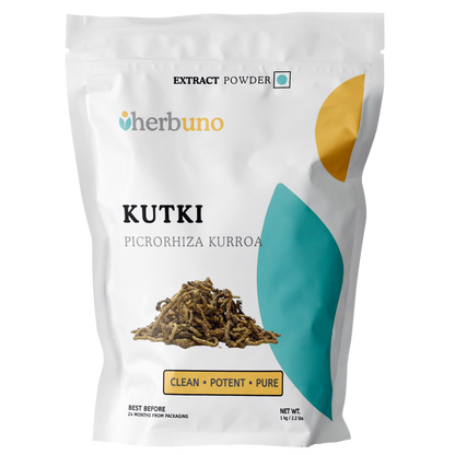 Picrorhiza Kurroa (Kutki) Extract Powder - Herbuno