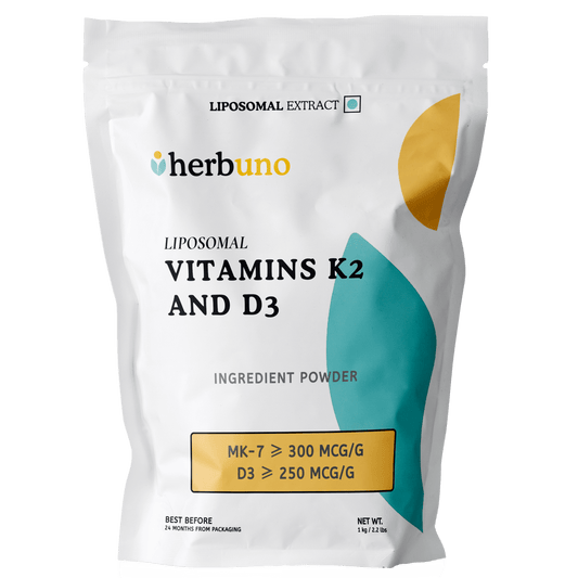 Liposomal Vitamin K2 and D3 Powder - Bulk Supplier India