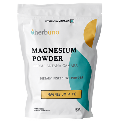 Magnesium (4%) — from Lantana camara - Herbuno