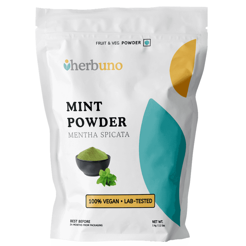 Mint Powder - Spearmint Flavorful Extract - Herbuno