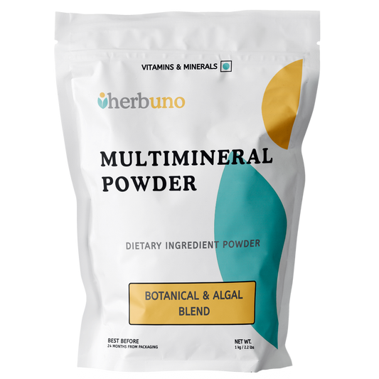 Multimineral Powder — Botanical & Algal Blend Extract Powder - Herbuno