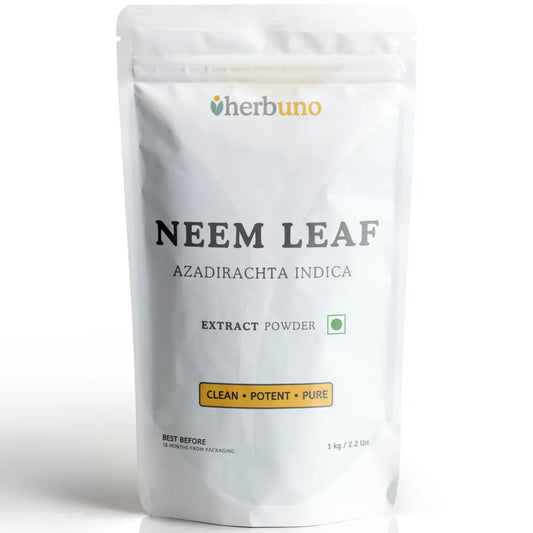 Neem Leaf Extract Powder for Natural Wellness - Herbuno