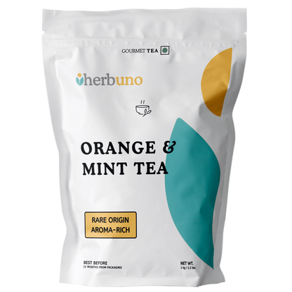 Orange &amp; Mint Black Tea - Herbuno