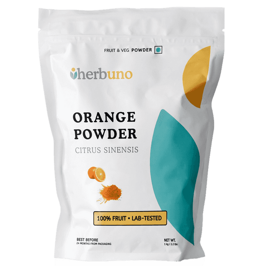 Orange Powder - Citrus Sinensis for Baking - Herbuno