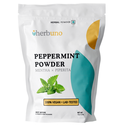 Organic Peppermint (Mentha × piperita) Leaf Powder - Herbuno.Com