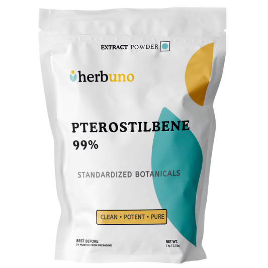 Pterostilbene 99% Powder (Indian Kino) | High-Purity Isolate | Pterocarpus marsupium