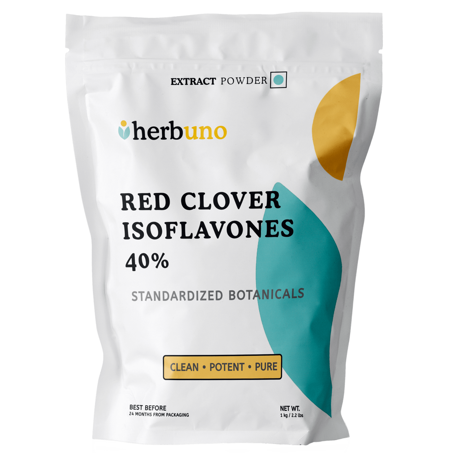 Red Clover Isoflavones 40% Powder (Red Clover Extract) | Standardized Trifolium pratense - Bulk Supplier India