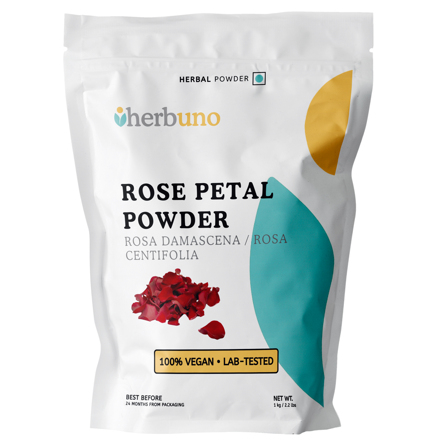 Organic Rose Petal Powder - Herbuno.Com