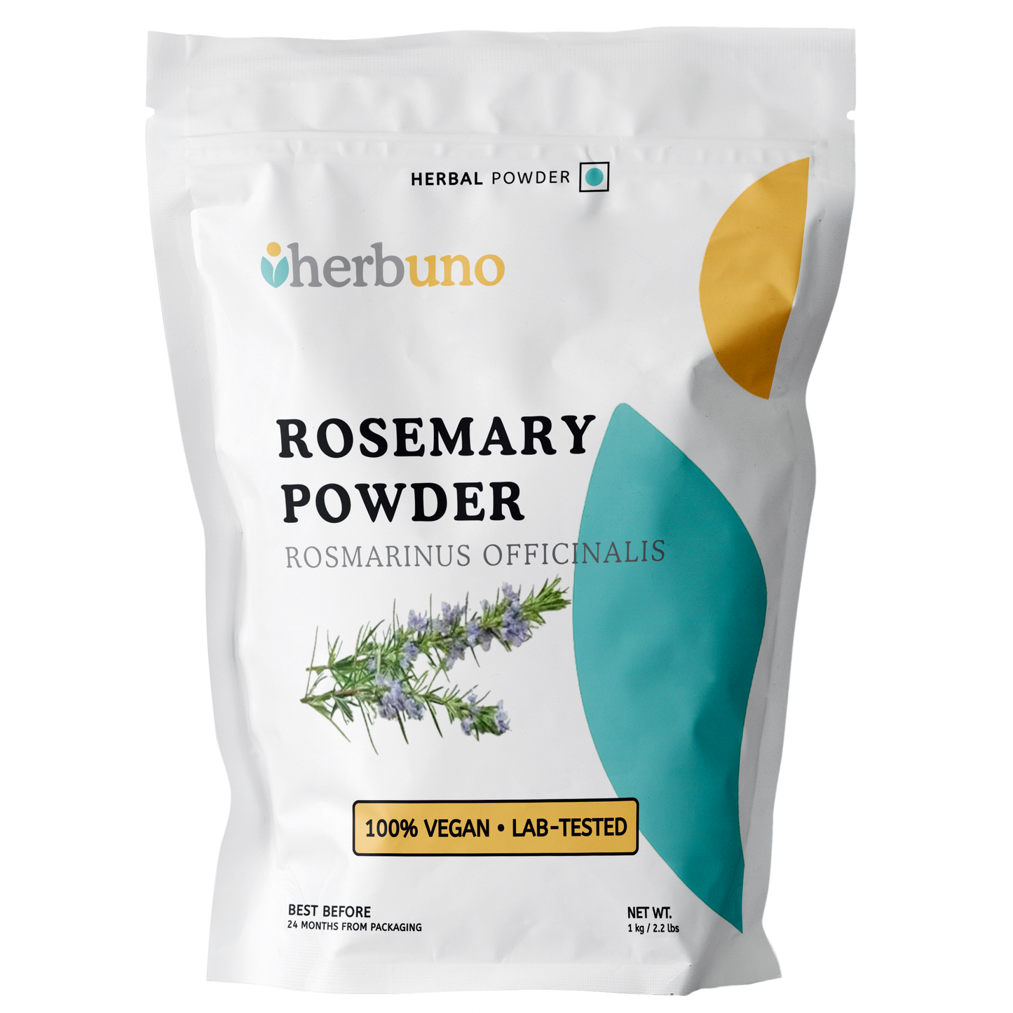 Organic Rosemary (Rosmarinus officinalis) Leaf Powder - Herbuno.Com