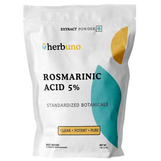 Rosmarinsäure 5% Pulver (Zitronenmelissenextrakt) | Standardisierte Melissa officinalis