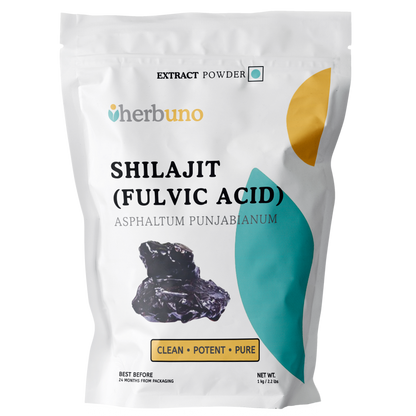 Shilajit Extract Powder (40% Fulvic Acid) - Herbuno