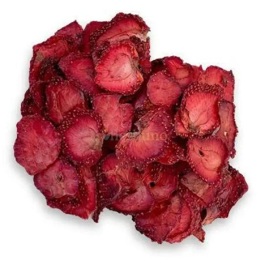 Slow Dried Strawberry Slices - Fragaria × ananassa - dried fruit