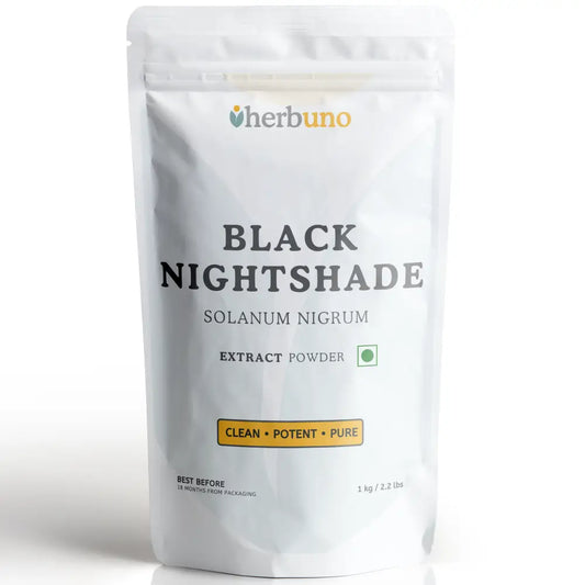 Solanum nigrum (Makoi / Black Nightshade) Extract Powder - Herbuno