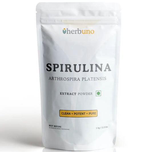 Spirulina Platensis Extract Powder - Nutrient-Rich - Herbuno