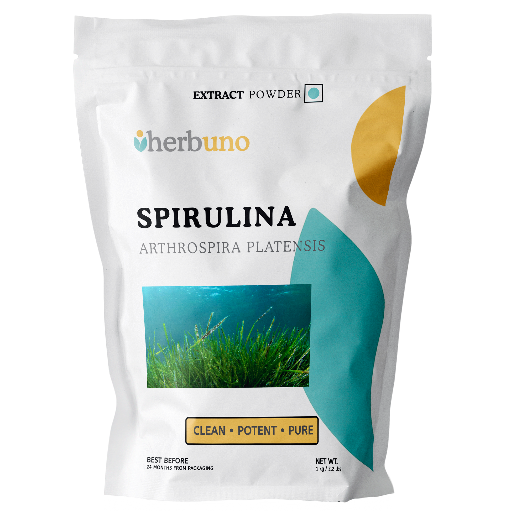 Spirulina Platensis Extract Powder - Nutrient-Rich - Herbuno