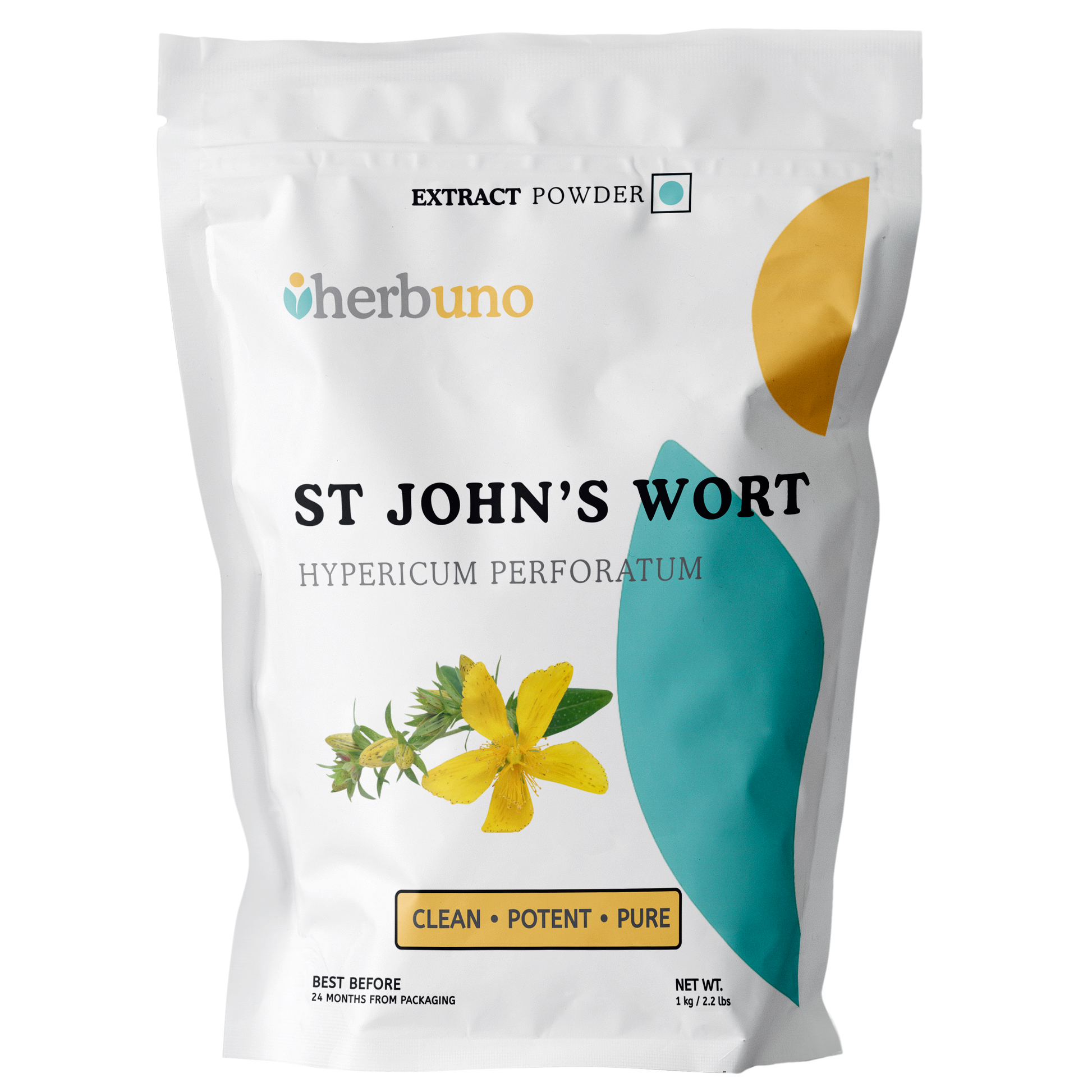 St John's wort Extract Powder (0.3 % Hypericin) - Herbuno