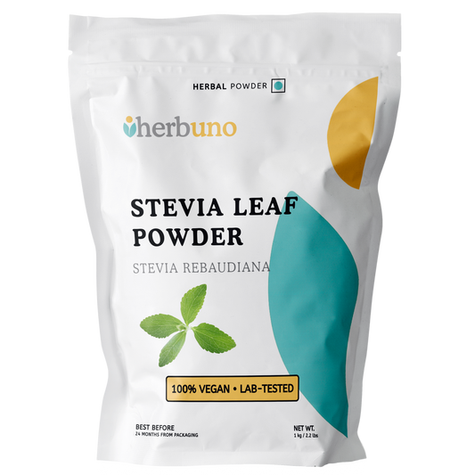 Organic Stevia Leaf (Stevia rebaudiana) Powder - Herbuno.Com