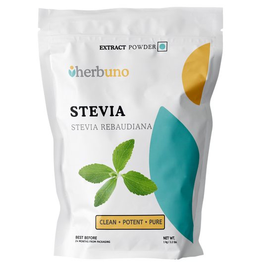 Stevia Extract Powder - Natural Sweetener - Herbuno