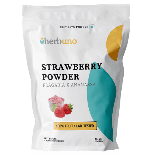Strawberry Powder - Natural Berry Flavor - Herbuno