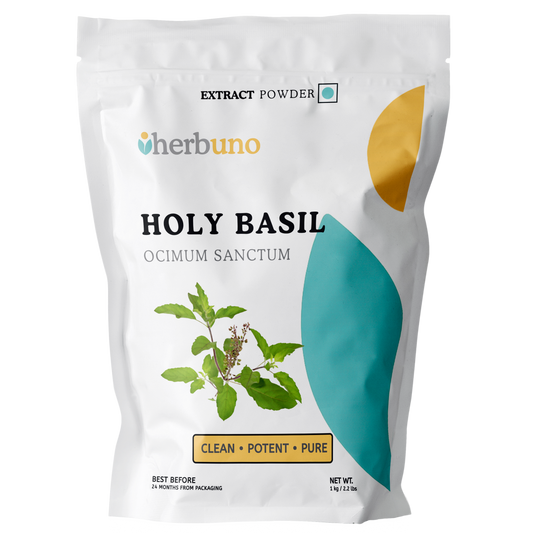 Tulsi Extract Powder - Ocimum Sanctum Health Benefits - Herbuno