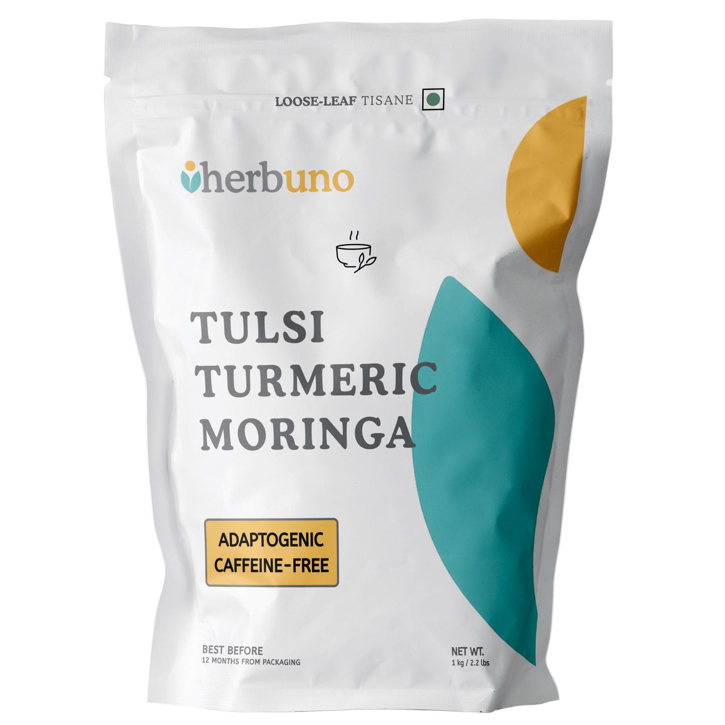 Tulsi Turmeric Moringa Tisane - Herbuno
