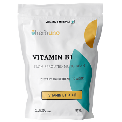 Vitamin B1 (4%) — From Sprouted Mung Bean - Herbuno