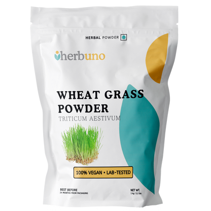 Organic Wheat Grass (Triticum aestivum) Leaf Powder - Herbuno.Com